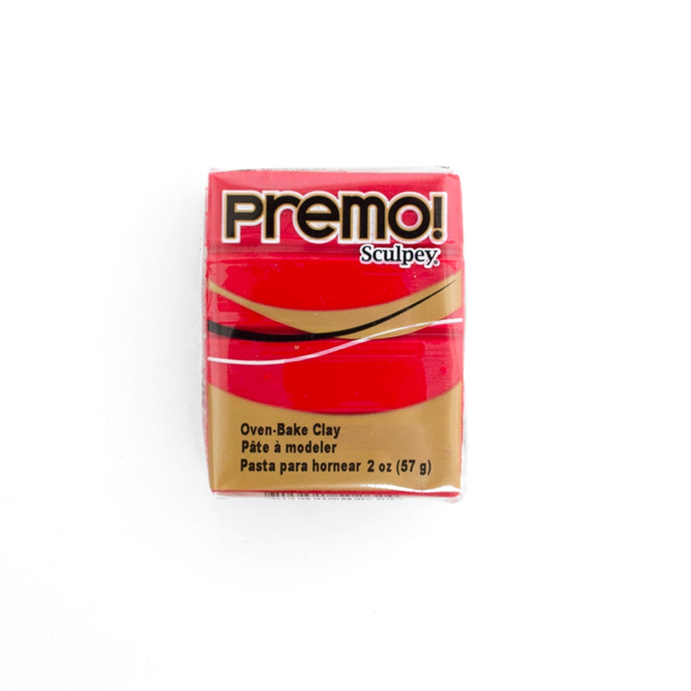 Polyform, Premo Sculpey, Oven Bake, Model Clay, 2oz, Pomegranate